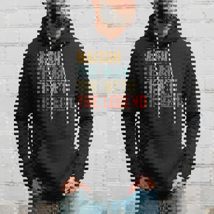 Maison The Man The Myth The Legend パーカー 彼への贈り物