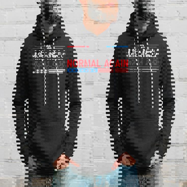 Make America Normal Again 2024 プレジデンシャル パーカー 彼への贈り物