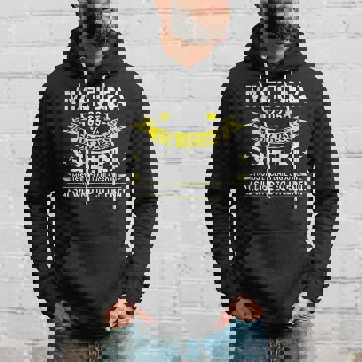 Matura 2025 Für Dieses Musste Würde Ich Matura Bestanden Kapuzenpullover Geschenke für Ihn