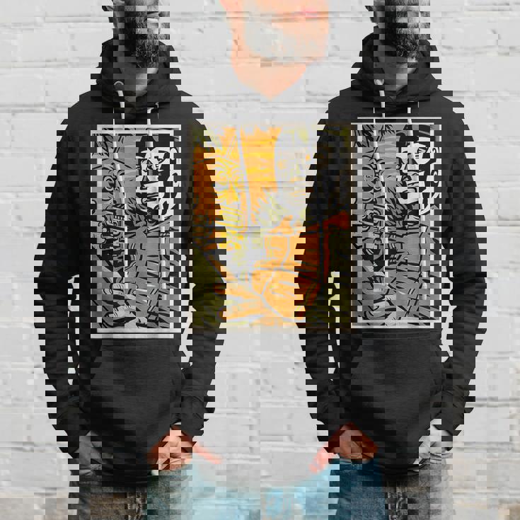 Mex-Art デーモンブルルチャリブレ メキシカンレスラーレジェンド パーカー 彼への贈り物