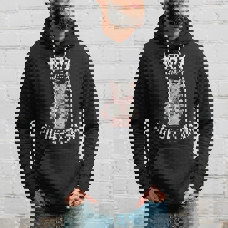 Mmaファイトチーム 面白い総合格闘技の豚 パーカー 彼への贈り物