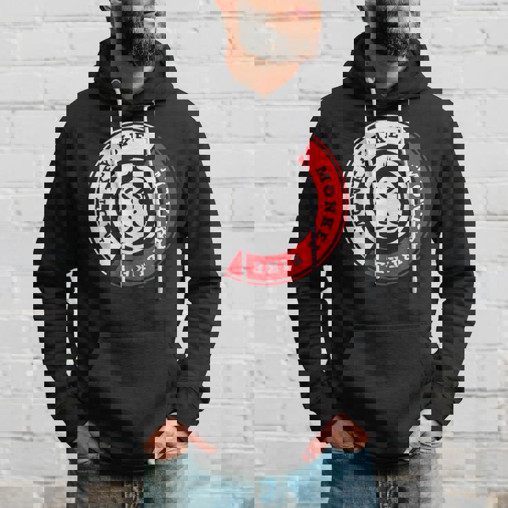 Monkey Bike レッドグラフィック パーカー 彼への贈り物