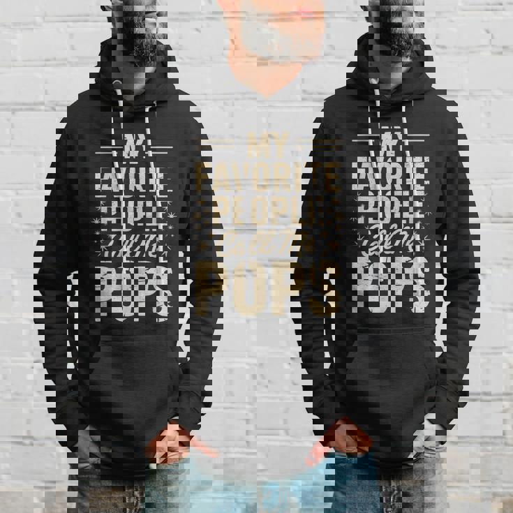 My Favorite People Call Me Pops Fathers Day パーカー 彼への贈り物