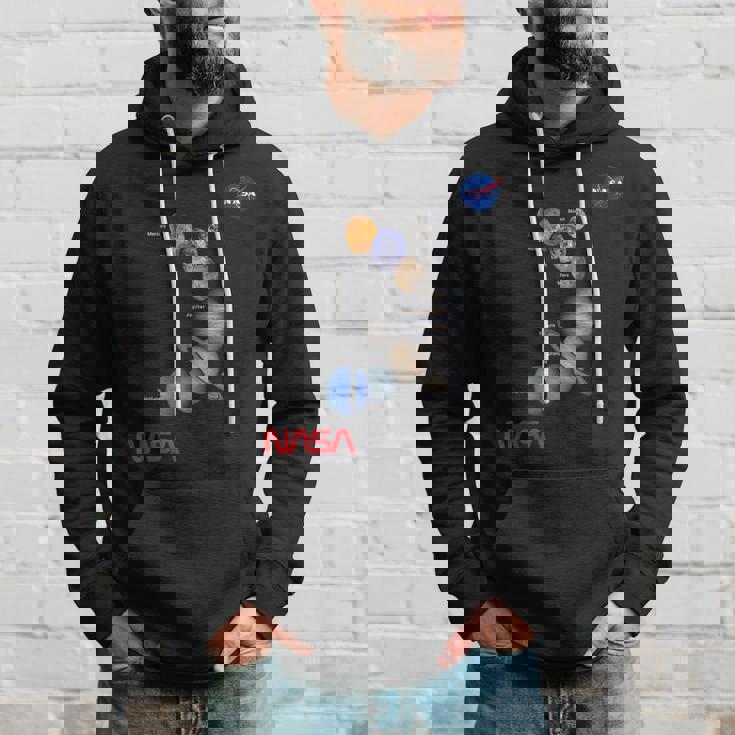Nasa太陽系惑星ワーム記章ロゴ パーカー 彼への贈り物