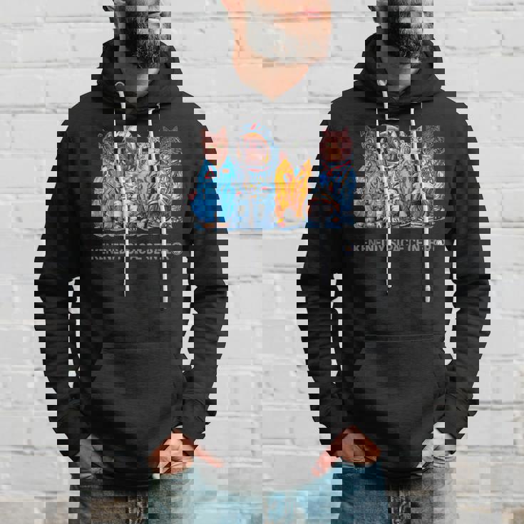 Nasa宇宙飛行士宇宙-猫の飛行服は両側で涼しい パーカー 彼への贈り物