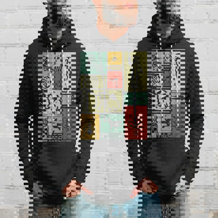 Nazca Linesナスカラインズ ペルージオグリフモンキー 宇宙飛行士 スパイダー レトロ パーカー 彼への贈り物