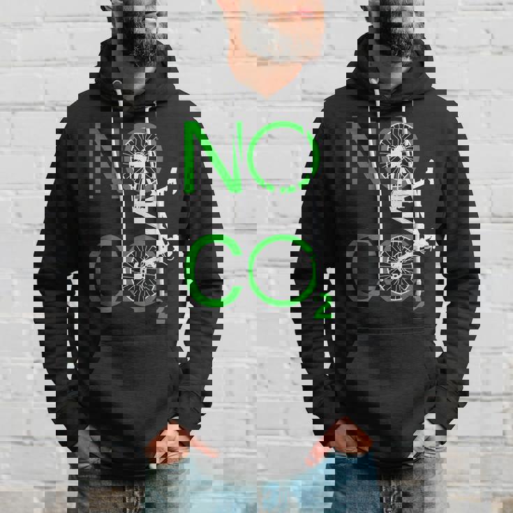 No Co2 サイクリング 気候変動対策 グリーンエネルギー Mtb パーカー 彼への贈り物