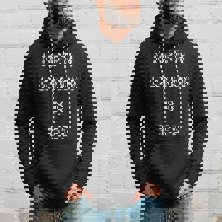 North London Is Red アーセナルcoyg フットボールスローガン パーカー 彼への贈り物