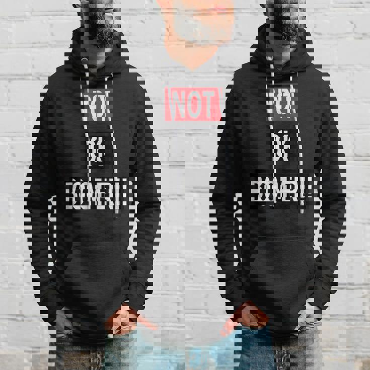 Not Ok Boomer パーカー 彼への贈り物