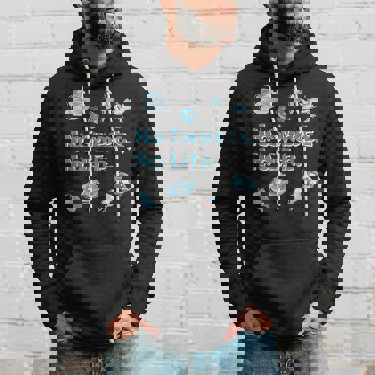 Noweetsno Life２ スイーツ 洋菓子 和菓子 別腹 カラフル かわいい メンズ レディース キッズ パーカー 彼への贈り物