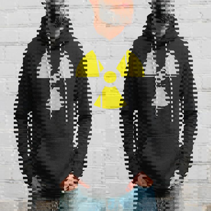 Nuclear 警告 放射線 危険 サイン 放射線活動 パーカー 彼への贈り物