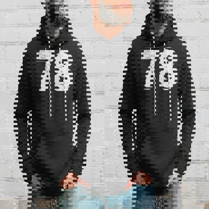 Number 78 、Eventy-8 ジャージ スポーツ 誕生日 パーカー 彼への贈り物