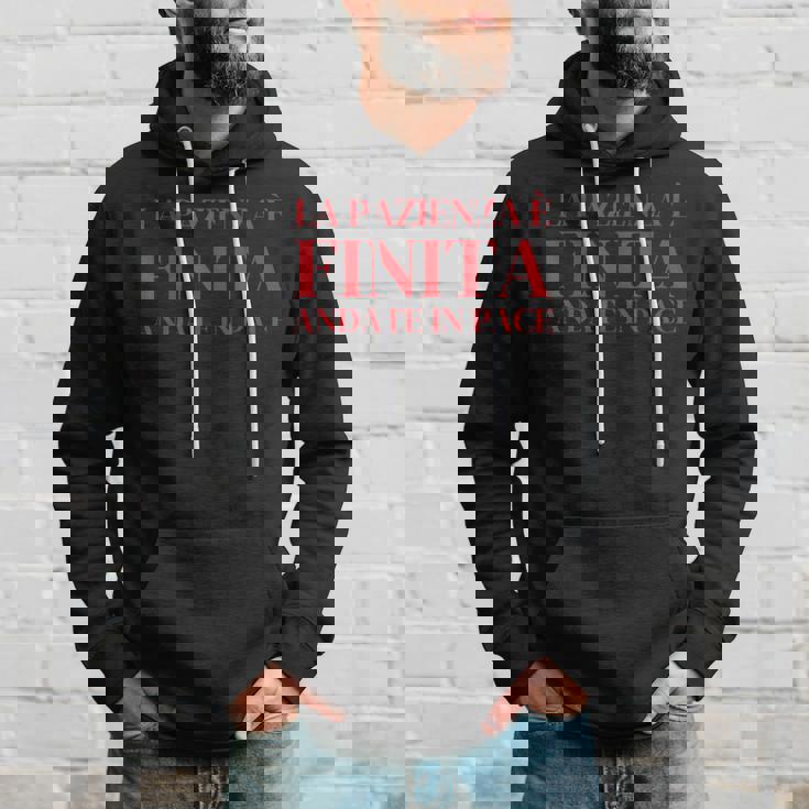 Patience Is Over Go In Peace パーカー 彼への贈り物