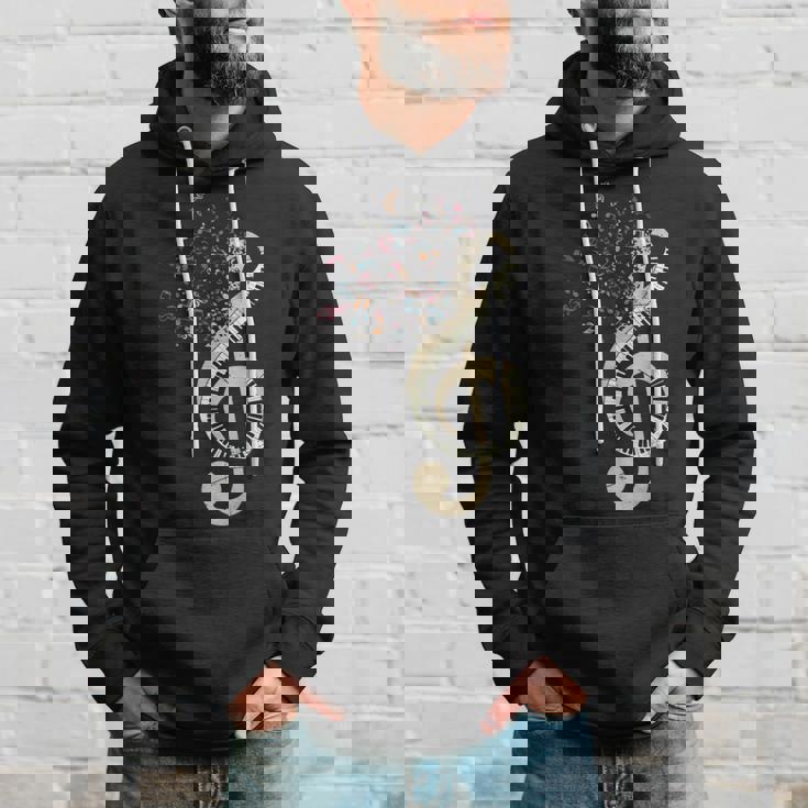 Pianist クラシカル楽器 ト音記号キーボード ピアノ パーカー 彼への贈り物