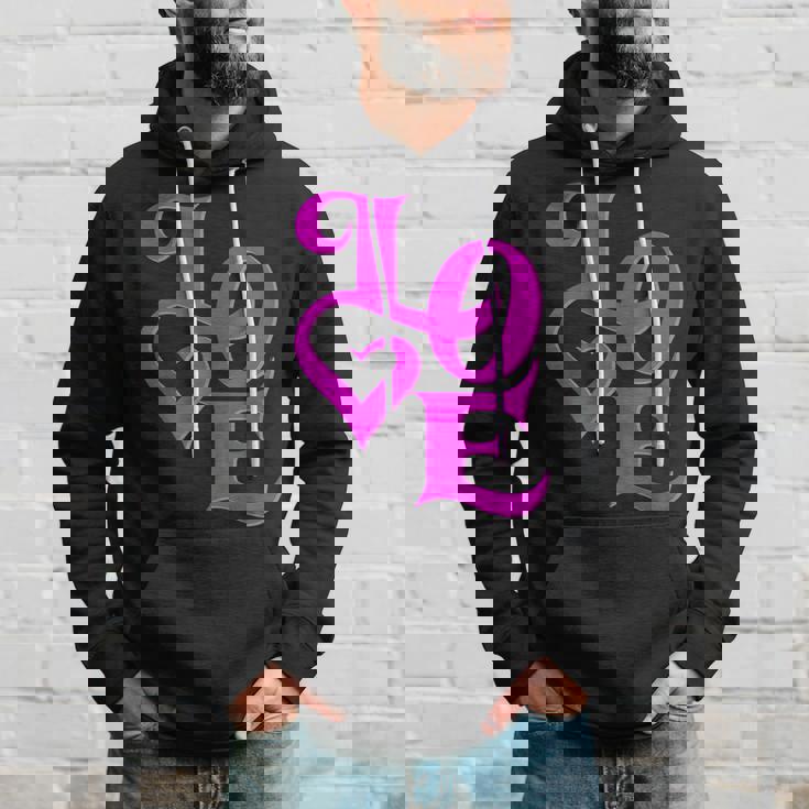 Pink Love ピンクカラーグラフィック パーカー 彼への贈り物