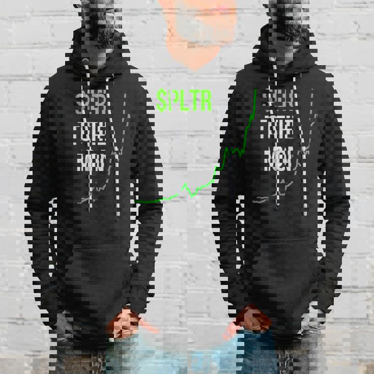 Pltr トゥザムーンストックティッカー Wsb 面白いミーム パーカー 彼への贈り物