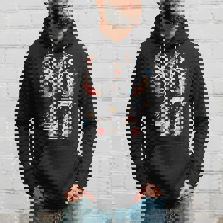 Political 8647 フローラル アンチトランプ パーカー 彼への贈り物