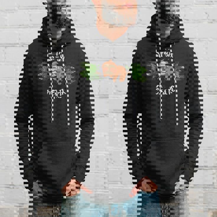 Puraida コスタリカ ナマケモノ リラックス パーカー 彼への贈り物