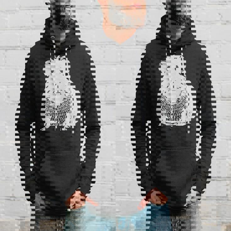 Rgbカラー付きモルモット ルース・ベイダー・ギンズバーグ パーカー 彼への贈り物