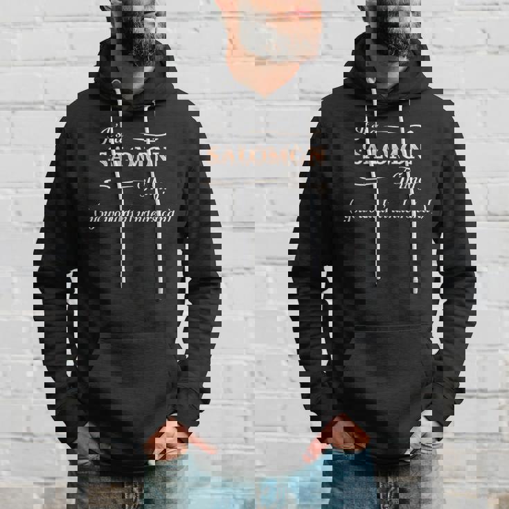 Salomonのもの、あなたにはわからないでしょう パーカー 彼への贈り物