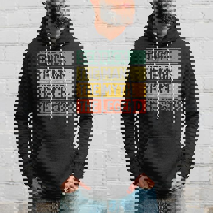 Sedrick The Man The Myth The Legend面白い パーソナライズ 引用 パーカー 彼への贈り物