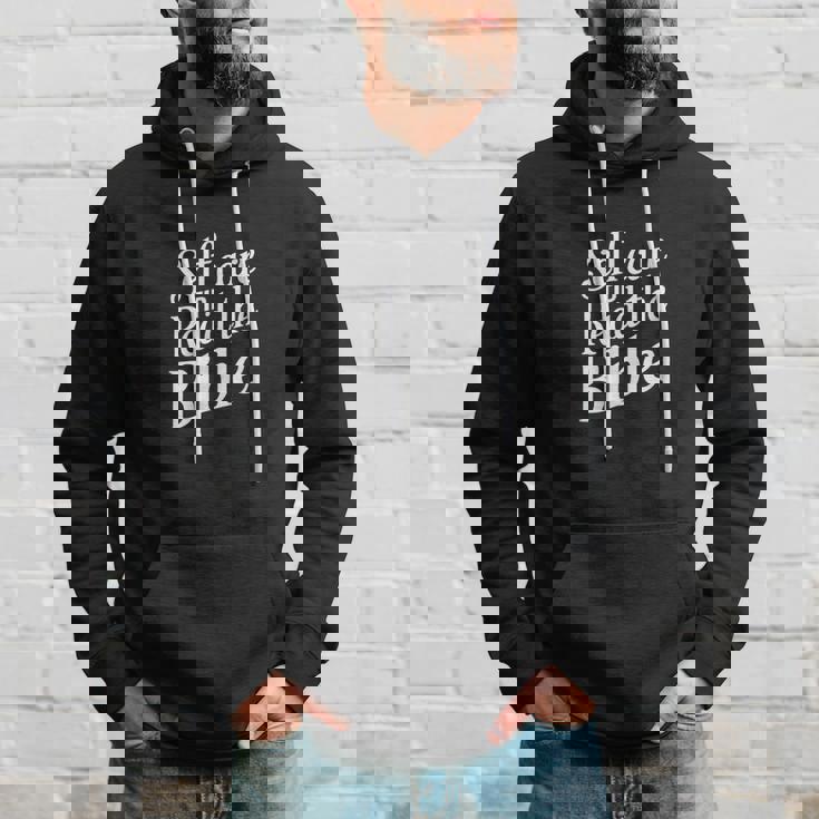 Self Care Tip Read The Bible 信仰のインスピレーション パーカー 彼への贈り物