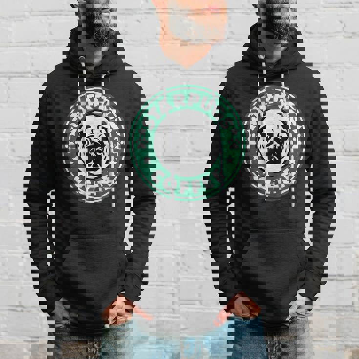 Starpugs コーヒーパグ 犬好き ギフト パーカー 彼への贈り物