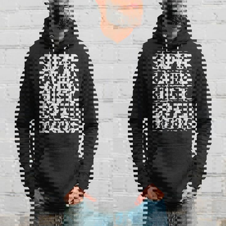 Supercalifragilisticexpiallegetic パーカー 彼への贈り物