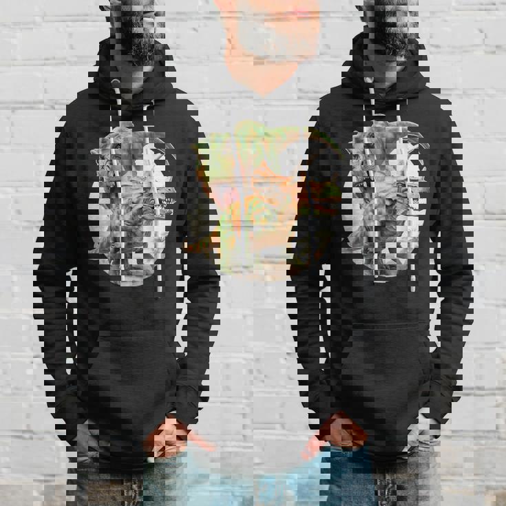 T-Rexs トリケラトプス・ファイティング パーカー 彼への贈り物