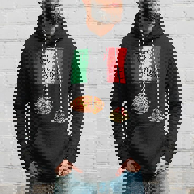 That's Amore ピザ パスタ好き イタリア料理 イタリア国旗 パーカー 彼への贈り物