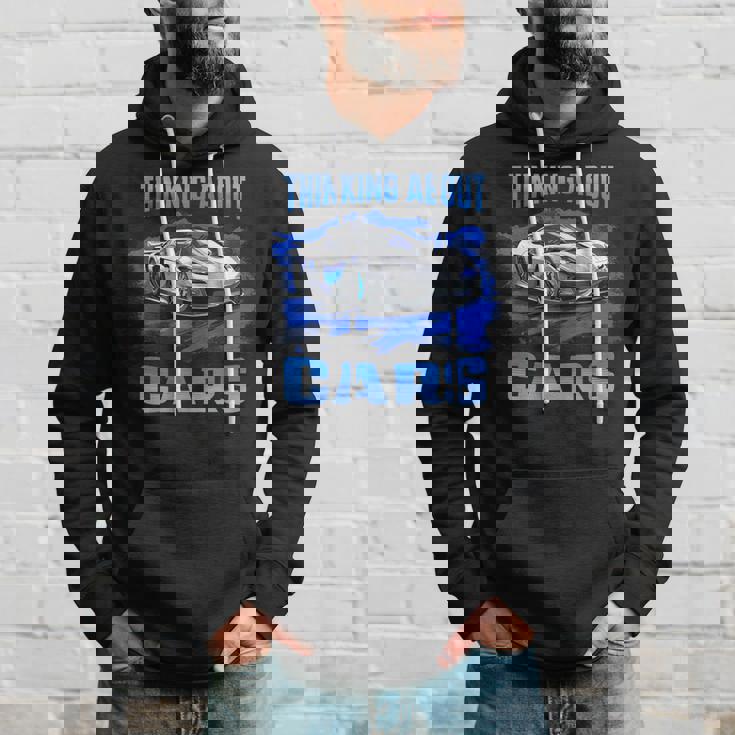 Thinking About Cars スー スポーツカー エキゾチック コンセプト ボーイズ パーカー 彼への贈り物