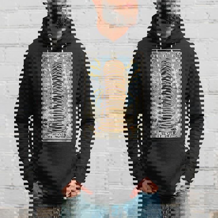 The Tower タロットカード パンケーキタワー 朝食 恋人 パンケーキ パーカー 彼への贈り物