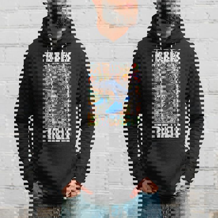 Tralalero Tralala イタリアンブレインロットミーム パーカー 彼への贈り物