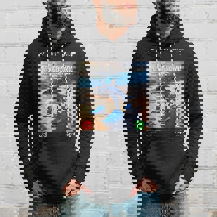 Tralalero Tralala イタリアンブレインロットミーム 電話ミーム パーカー 彼への贈り物