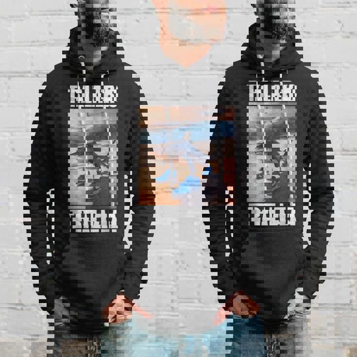 Tralalero Tralala Bootleg Brainrot イタリアン ブレイン ミーム パーカー 彼への贈り物