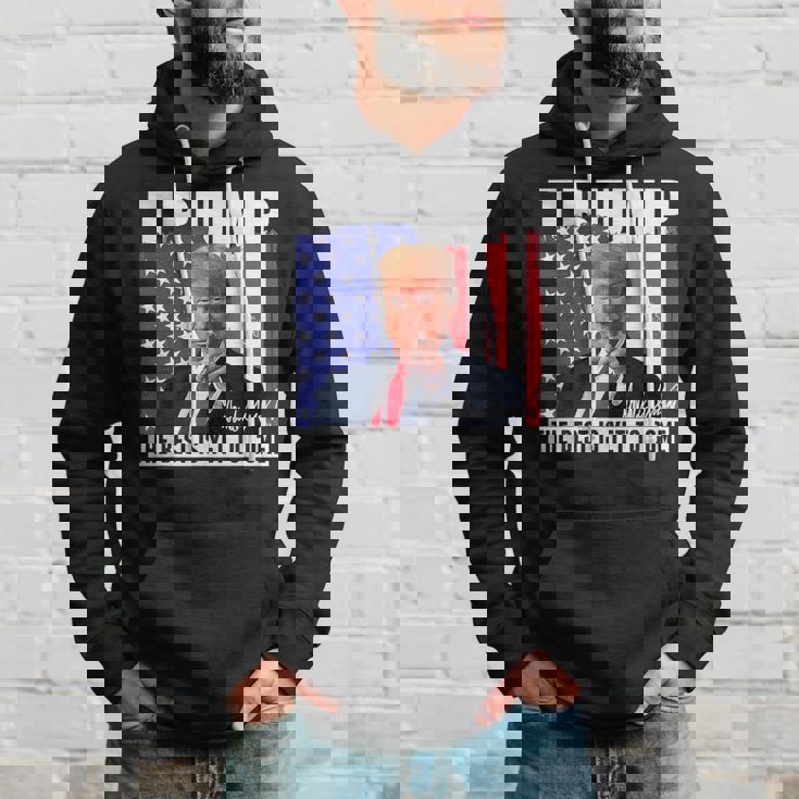 Trump The Best Is Yet To Come アメリカの国旗 ドナルド・トランプ パーカー 彼への贈り物