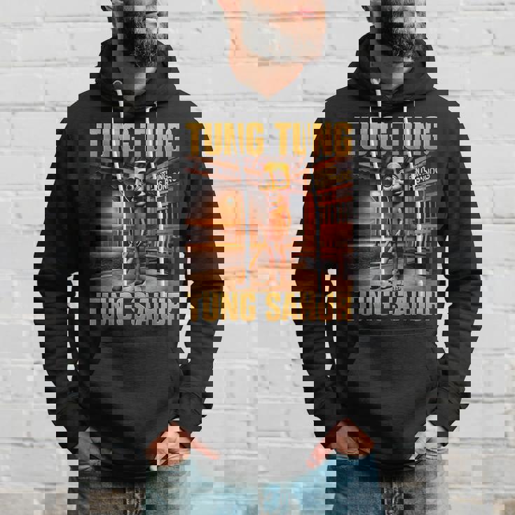 Tung Tung Tungahur Meme Brainrot パーカー 彼への贈り物