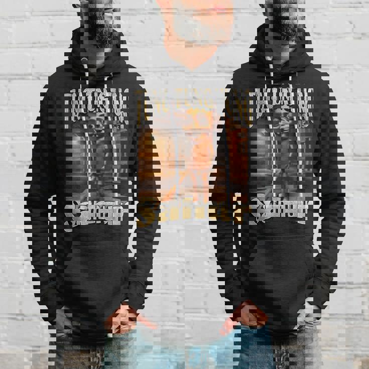 Tung Tungahur 面白いイタリアンブレインロットミームグラフィック パーカー 彼への贈り物