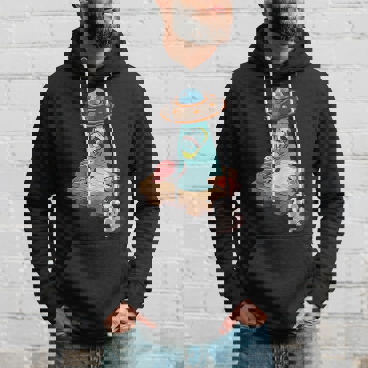 Ufo にさらわれる 寿司 すし たまご サーモン まぐろ パーカー 彼への贈り物