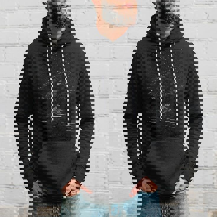 Ufoアート Tr3bトライアングル宇宙船、地球外生命体、エイリアン パーカー 彼への贈り物