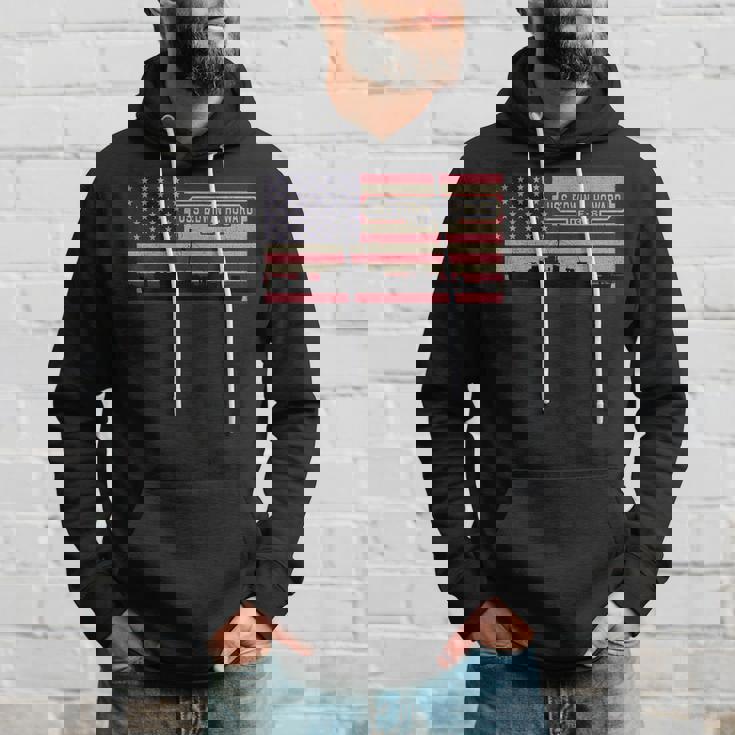 Uss エドウィン A ハワード De-346 船舶図 アメリカ国旗 パーカー 彼への贈り物