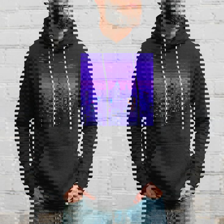 Vaporwave レトロゲーミングピクセルアート パーカー 彼への贈り物