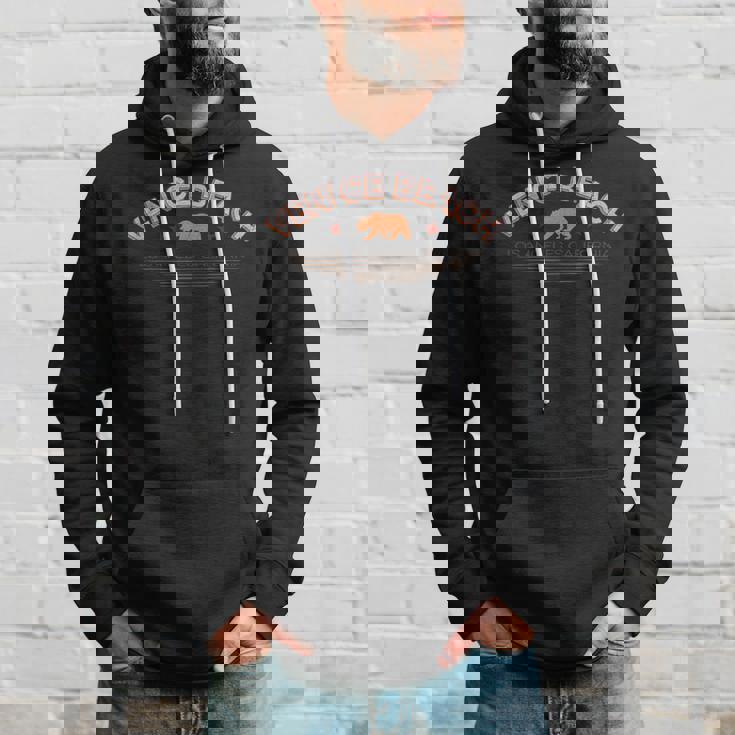 Venice Beach La Neighborhood Ca Bearintageパーカー 彼への贈り物