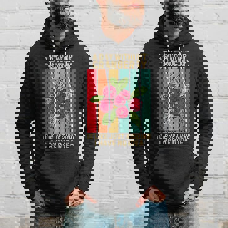 Vintage A Day Without Cranberry I Have No Idea クランベリー パーカー 彼への贈り物