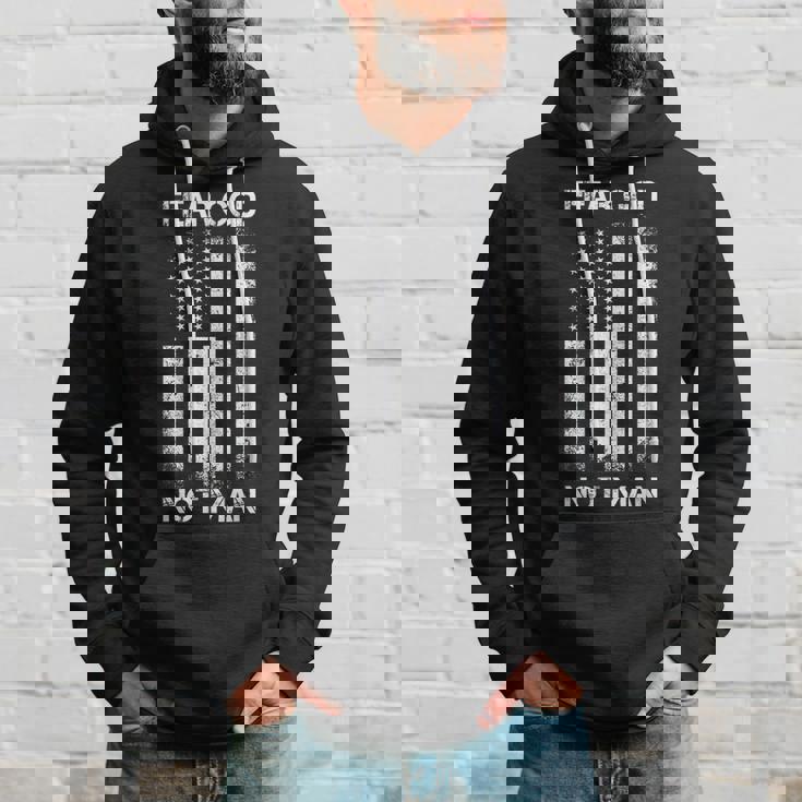 Vintage Usa Flag Fear God Not Man パーカー 彼への贈り物