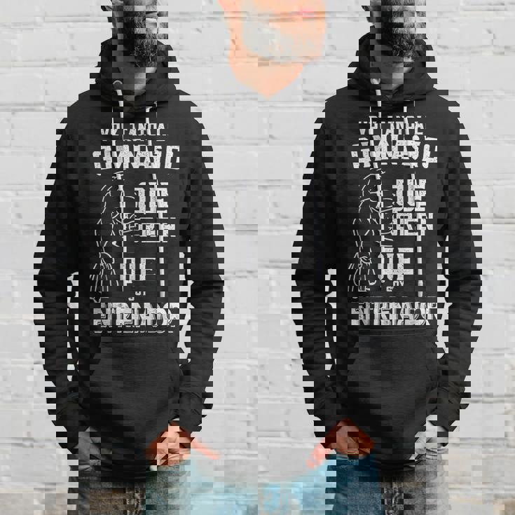 Voy Tanta Al Gimnasio Entrenador Gym Fitness Hombre Regalo Sudadera Regalos para él