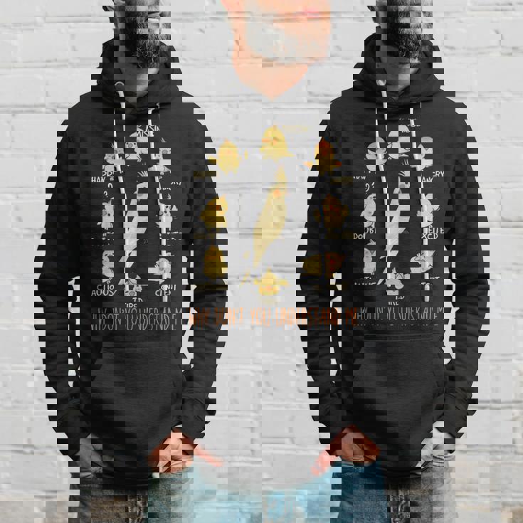 Why Don't You Understand Me オカメインコ パーカー 彼への贈り物