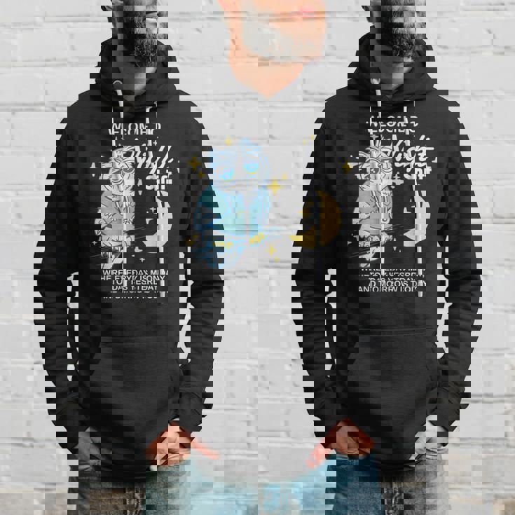 Willkommen Zur Nacht Arbeit Wo Jeder Tag Ein Monday Ist パーカー 彼への贈り物