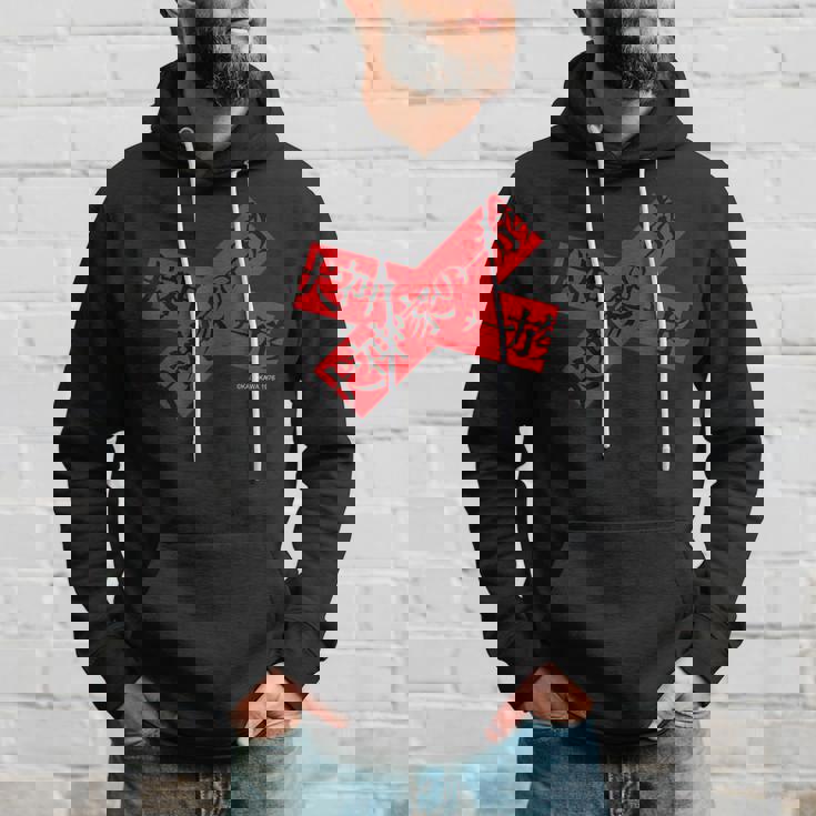 「犬神家の一族」ロゴテープクロス パーカー 彼への贈り物