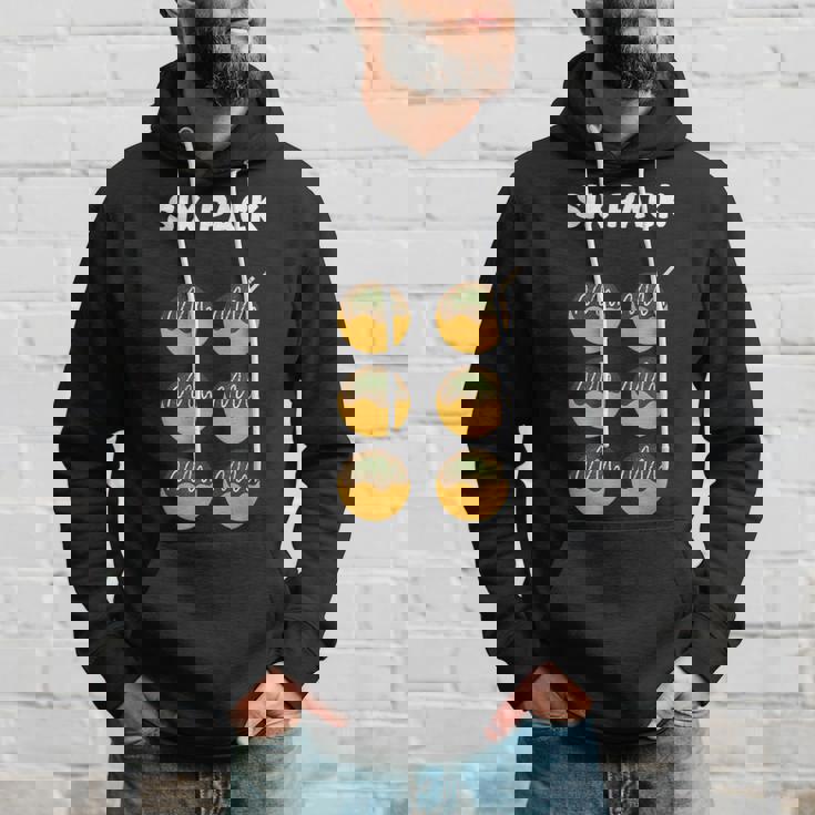 【シックスパック】腹筋 たこ焼き 面白い ジム用 トレーニングウェア ギャグ ウケ狙い 贈り物 ギフト パーカー 彼への贈り物